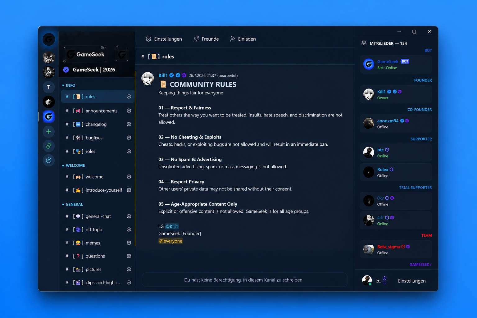 GameSeek App Preview